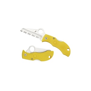 Briceag Manbug™ Salt™ FRN Yellow Sheepfoot, Spyderco - Img 7