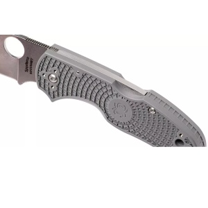 Briceag Native® FRN Grey Maxamet, Spyderco - Img 6