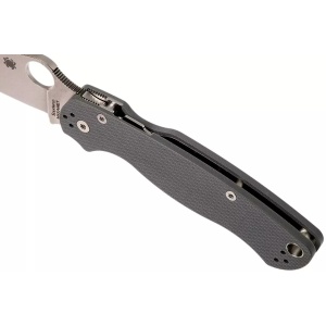 Briceag Para Military™ 2 G-10 Dark Gray Maxamet, Spyderco - Img 6