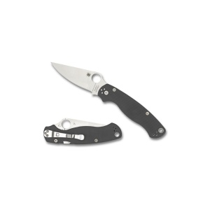 Briceag Para Military™ 2 G-10 Dark Gray Maxamet, Spyderco - Img 8