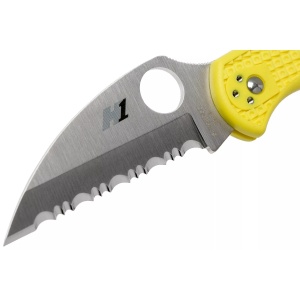 Briceag Salt® 2 FRN Yellow Wharncliffe , Spyderco - Img 9
