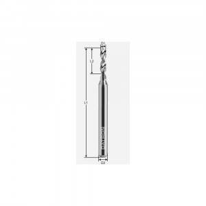 Burghiu de carbura, Datron 00682155, 1.55x3.0mm - Img 3