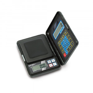 Cantar digital Kern, 150 gr max, cu calculator integrat pentru bijutieri