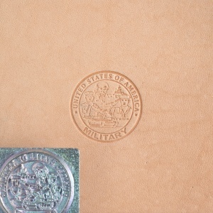 Cap de stanta de embosare 3D Craftool, model militar (Military) - Tandy Leather 8452-00