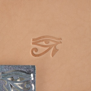 Cap de stanta de embosare 3D Craftool, model ochiul lui Horus (Eye of Horus) - Tandy Leather 8684-00
