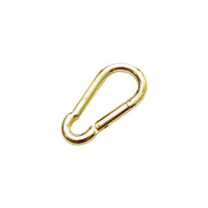 Carabinieră simplă Posamo 100x10 mm, oțel zincat galben