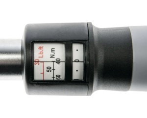 Cheie dinamometrică cu clichet WGB 1/2" 25-125 Nm, crom-vanadiu - Img 3
