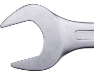 Cheie fixă dublă WGB 30x32 mm, crom-vanadiu - Img 2
