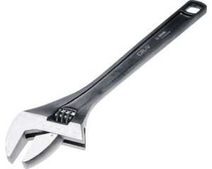 Cheie reglabilă WGB 10" 250 mm, crom-vanadiu - Img 2