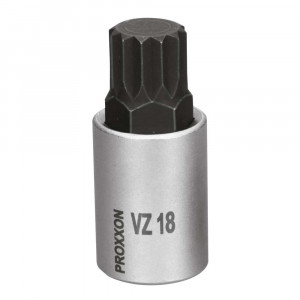 Cheie spline, VZ18, XZN18, M18, Proxxon 23329, 1/2", lungime 55mm - Img 2