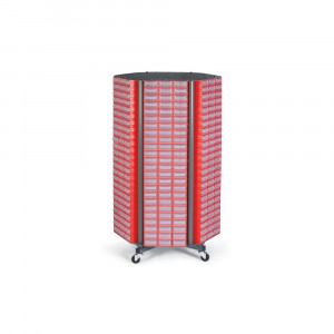 CKM. 30 Stand mobil 432 cutii organizare / depozitare piese