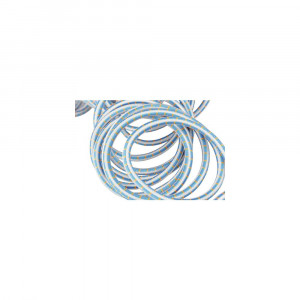 Cordelină elastică poliamidă Ø8mm x 10m, albastru/verde - Img 2