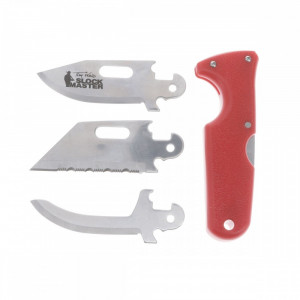 Cutit Cold Steel Click-N-Cut Slock Master cu 3 lame interschimbabile CS-40AT - Img 6