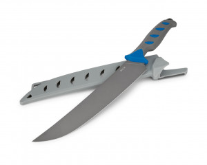 Cutit de filetat Buck 149 Hookset Breaker 0149BLS-B, lama 25.4 cm, maner gri-albastru, teaca inclusa - Img 3