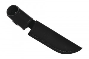 Cutit de vanatoare Buck 102 Woodsman 0102BKS-B, lama 10.2 cm, otel 420HC, maner Phenolic, teaca piele - Img 3