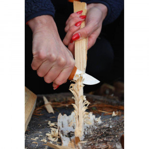 Cutit Eldris portocaliu (S) Morakniv – cutit pentru outdoor, camping si bushcraft - Img 9