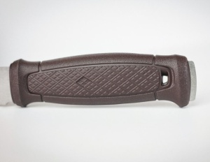 Cutit Morakniv Garberg GRAND din inox , cu teaca de piele pentru outdoor, vanatoare, bushcraft - Img 8