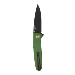 Cutit pliabil SOG Twitch III Forest Green 11-15-04-43, lama Drop Point D2, deschidere asistata S.A.T., maner aluminiu verde, EDC Premium - Img 3