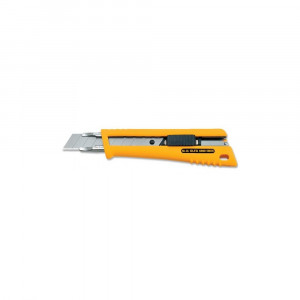 Cutter Profesional 18 mm OLFA NL-AL – Blocare Automata si Maner Anti-Alunecare