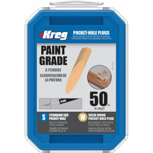 Dopuri din lemn Kreg Pocket-Hole paint grade, pentru vopsire - P-PNT-INT