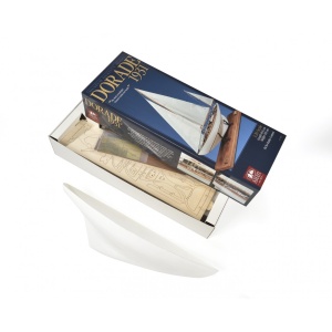 Dorade Fastnet Yacht 1931, Scara 1:20, Lungime 86.5 Cm, Navomodel Amati - Img 2