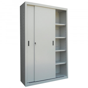 Dulap metalic cu 2 usi glisante MATRIX A166, 1200 x 450 x 1900 mm