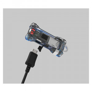 F09101B Lanterna multifunctionala Zippy Extended Set WR Albastra, Armytek - Img 6