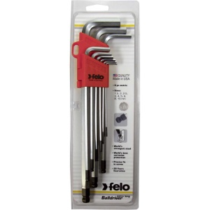 Felo 36500901, Set 9 chei L HEX BLX9, extra-lungi, cap cu bila, HEX 1.5-10.0mm - Img 2