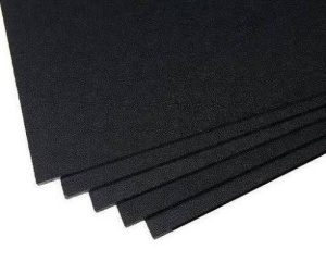 Foaie de KYDEX CALCUTTA BLACK - 2.03 mm grosime