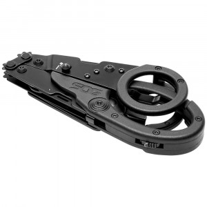 Foarfeca multifunctionala SOG ParaShears Black, 11 functii, Compound Leverage, foarfeca medicala de salvare cu husa nylon - Img 16