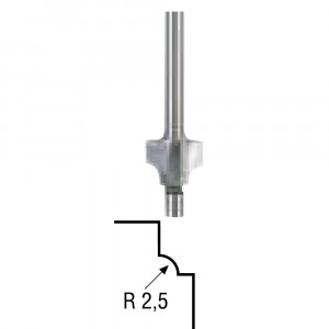 Freza cu radius concav R2.5mm - Img 4