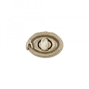 Incuietoare ovală Infinity Snake, Tandy Leather SUA