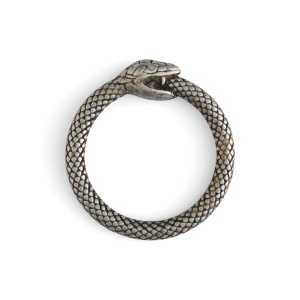Inele O Infinity Snake (Ouroboros) 13 si 19 mm, fara nichel - Tandy Leather - imagine 6