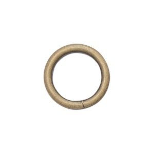 Inele O sudate, set 6 buc, cupru, curcubeu si finisaje antichizate - Tandy Leather - imagine 7