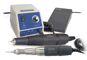 Kit micromotor K.1090 cu piese de mana rotativa si de gravare , Foredom
