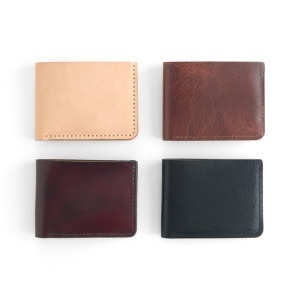 Kit portofel bi-pliat Dillon din piele Tandy Leather, 8,9 x 12 x 2,5 cm - imagine 2