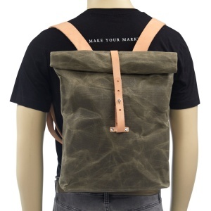 Kit rucsac Explorer din piele vegetala Tandy Leather, 34 x 39 x 5 cm - imagine 7