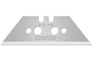 Lame trapezoidale Martor nr. 199, inox, set 10 buc