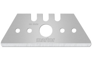Lame trapezoidale Martor nr. 65232, varfuri rotunjite, set 10 buc, blister