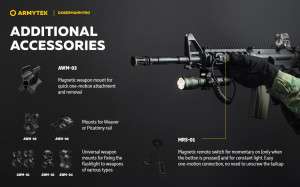 Lanterna tactica Armytek Dobermann Pro Magnet USB Olive Warm 1400 lm cu acumulator inclus - Img 21