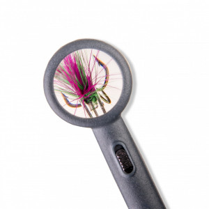 Lupa de mana Fish'n Grip Pro putere 4.5x cu pensete, cu LED - Carson - Img 3