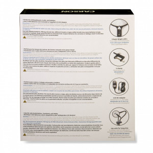 Lupa hands-free MagniFlex, putere 2x/3.5x cu clema de mas - Carson - Img 7