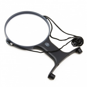Lupa hands-free MagniShine, putere 2x cu leduri - Carson - Img 1