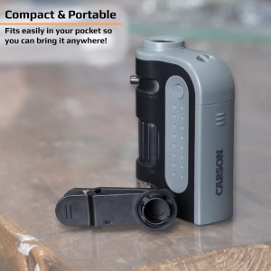 Microscop Carson pentru digiscopie, Kit MicroBrite Pro - Img 6
