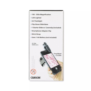 Microscop MicroFlip de buzunar Carson, cu LED-uri UV - Img 9
