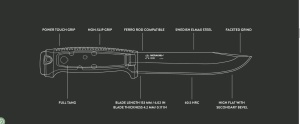 Morakniv Morkret Elmax (S) – Cutit Survival Full-Tang cu Otel Elmax 60.5 HRC - Img 2