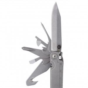 Multitool SOG PowerAccess Assist Stone, 21 functii, otel 5Cr15MoV, deschidere asistata - Img 8