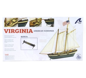 Navomodel American Schooner Virginia, scara 1:41 - Aertesania Latina - Img 11