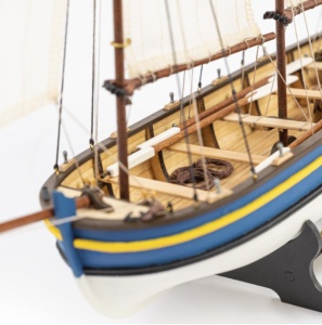 Navomodel Barca lunga a capitanului HMS Endeavour, scara 1:50 - Artesania Latina - Img 8