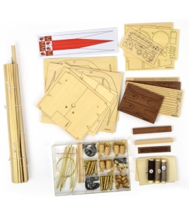 Navomodel Secțiune din Galeonul San Francisco, scara 1:50 Kit model de navă din lemn - Artesania Latina - Img 2